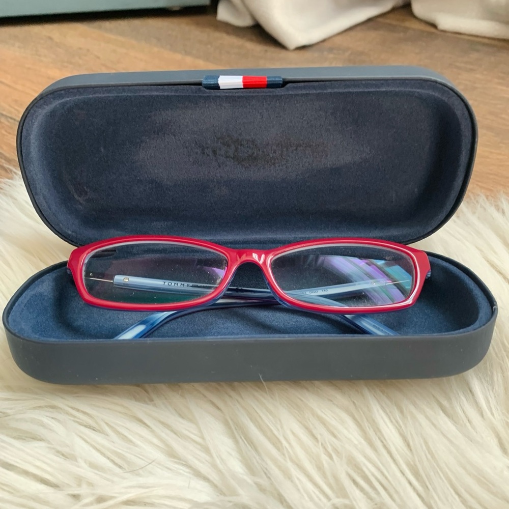 Tommy Hilfiger Women’s Pink And Blue Glasses - Picture 4 of 11